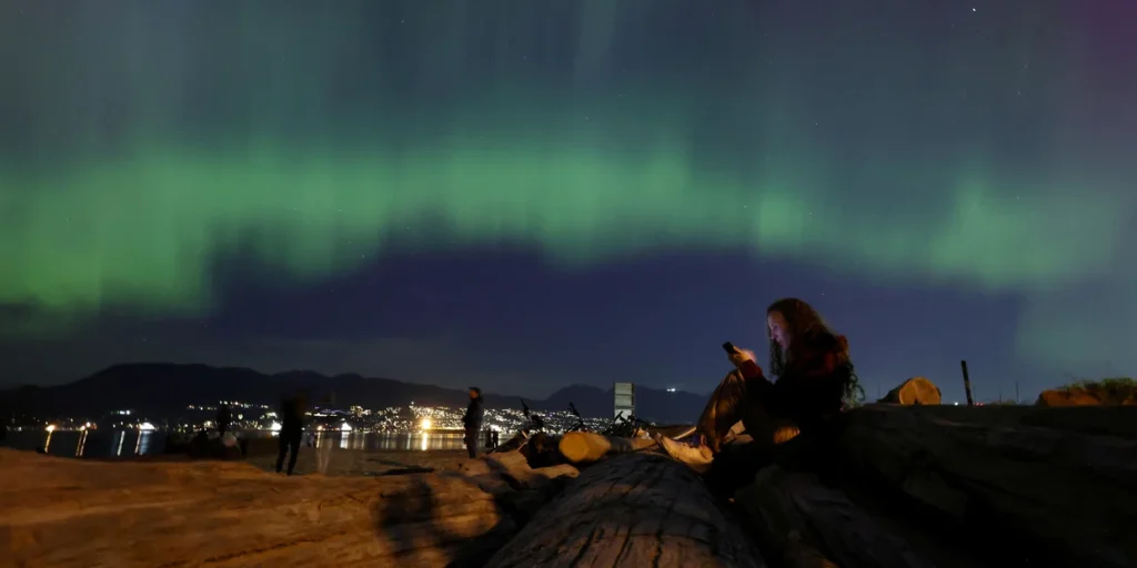 Norther Lights Bay Area tonight